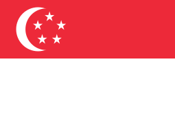 bandeira de cingapura