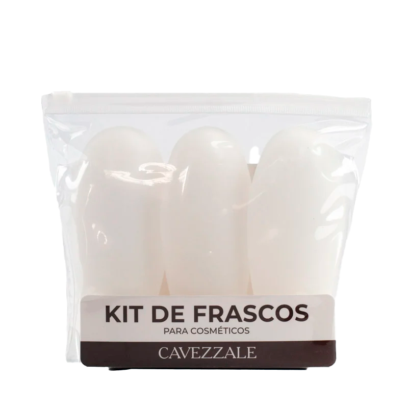 o que levar na mala no Carnaval, KIT DE FRASCOS PARA COSMÉTICOS